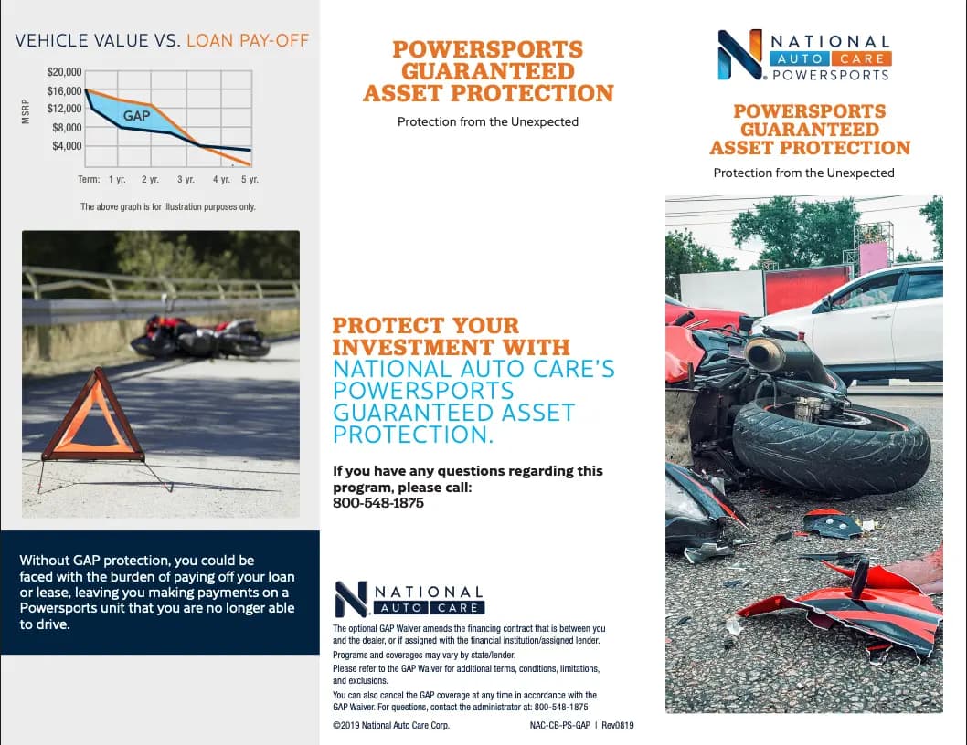 GAP Insurance brochure preview