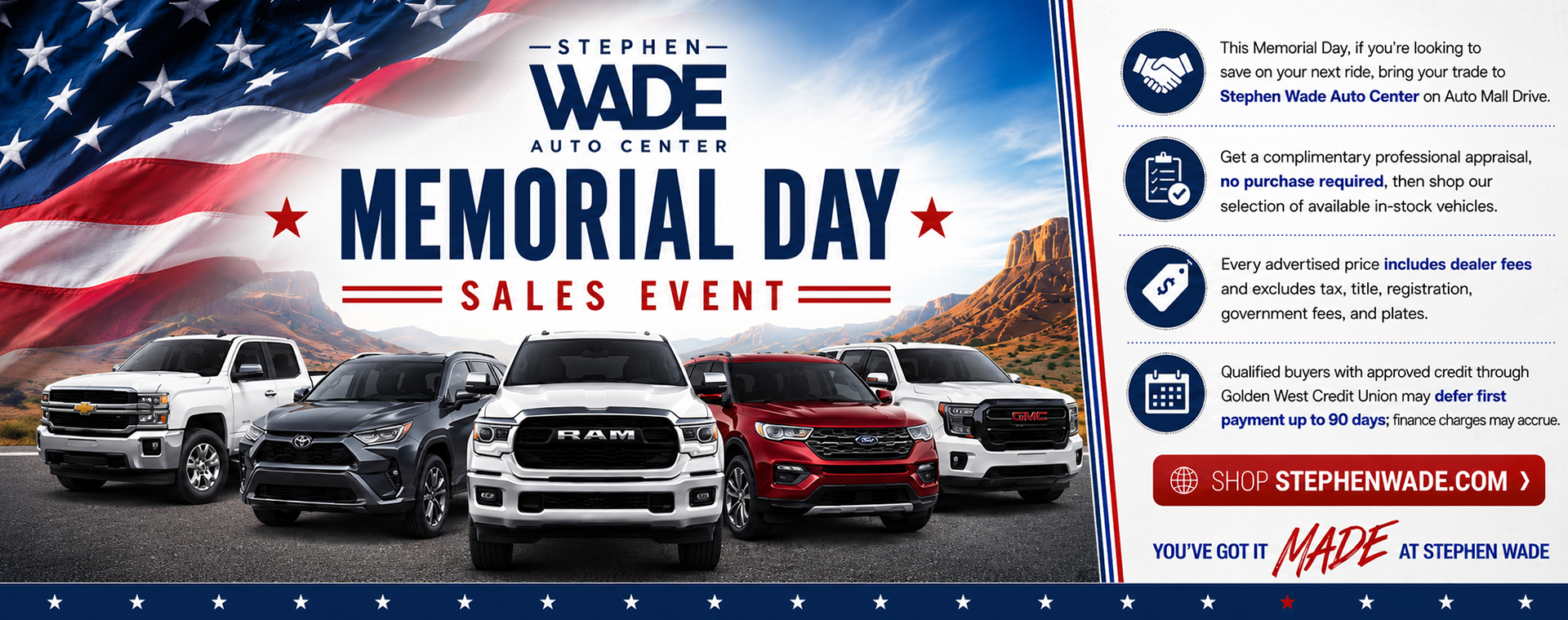 Memorial Day Sale